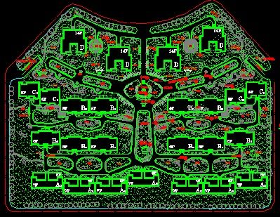某住宅區(qū)景觀建設(shè)施工圖免費(fèi)下載與園林綠化設(shè)計(jì)施工指南